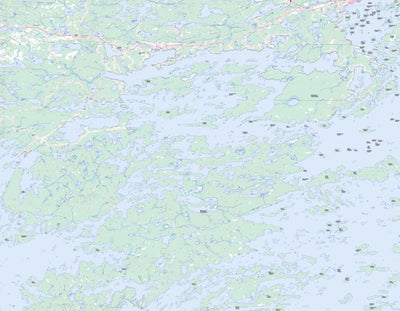 Natural Resources Canada Clearwater Bay, ON (052E10 Toporama) digital map