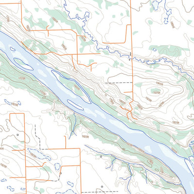 Natural Resources Canada Cleeves (073F06 Toporama) digital map