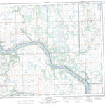 Natural Resources Canada Cleeves, SK (073F06 CanMatrix) digital map