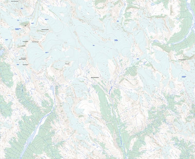 Natural Resources Canada Clemenceau Icefield, AB (083C04 Toporama) digital map