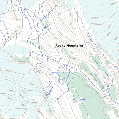 Natural Resources Canada Clemenceau Icefield, AB (083C04 Toporama) digital map