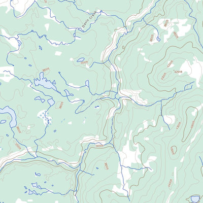 Natural Resources Canada Clisbako River, BC (093B12 Toporama) digital map