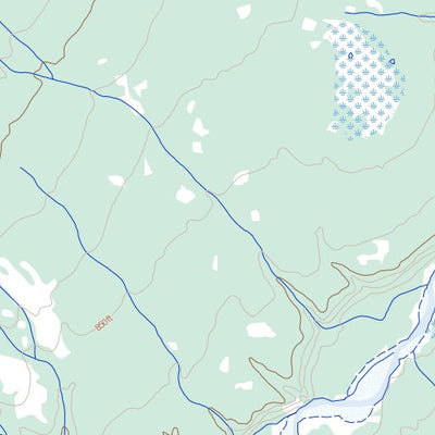 Natural Resources Canada Cloverleaf Lake (095N15 Toporama) digital map