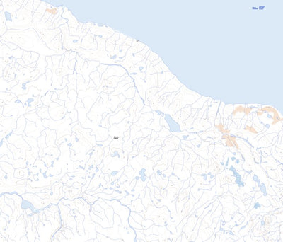 Natural Resources Canada Clumber Point, NT (088A16 Toporama) digital map