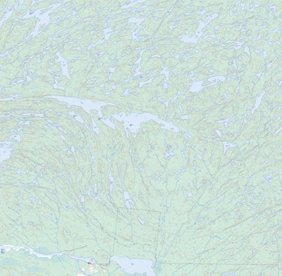 Natural Resources Canada Clut Lakes, SK (074P05 Toporama) digital map