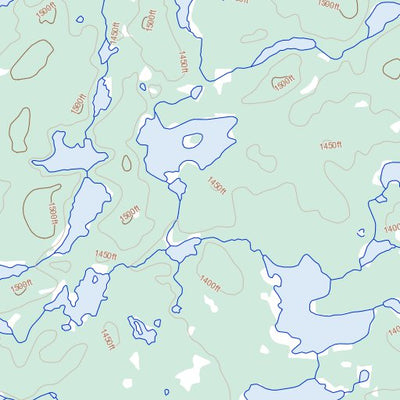 Natural Resources Canada Cobb Lake, NT (075F15 Toporama) digital map