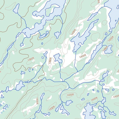 Natural Resources Canada Cobb Lake, NT (075F15 Toporama) digital map