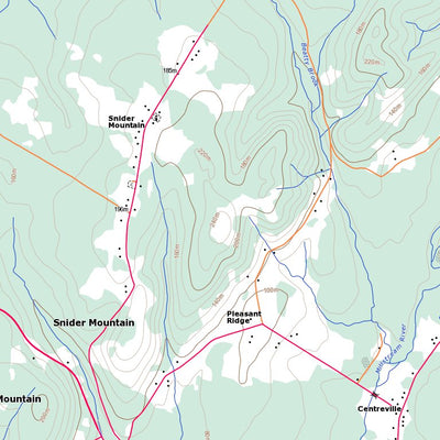 Natural Resources Canada Codys, NB (021H13 Toporama) digital map