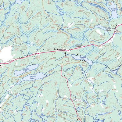 Natural Resources Canada Coe Hill, ON (031C13 Toporama) digital map