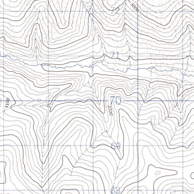 Natural Resources Canada Coffee Creek, YT (115J14 CanMatrix) digital map