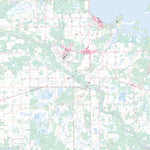 Natural Resources Canada Cold Lake (073L08 Toporama) digital map