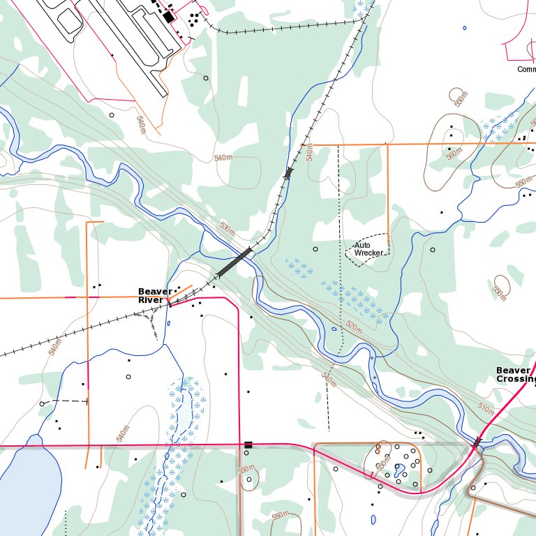 Cold Lake (073L08 Toporama) Map by Natural Resources Canada | Avenza Maps