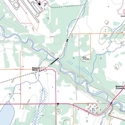 Natural Resources Canada Cold Lake (073L08 Toporama) digital map