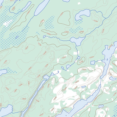 Natural Resources Canada Coles Lake, ON (052P04 Toporama) digital map