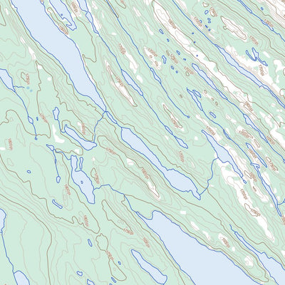 Natural Resources Canada Collines Corrugated, QC (023O14 Toporama) digital map