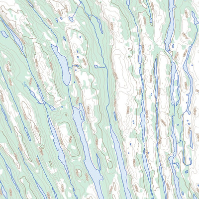 Natural Resources Canada Collines Corrugated, QC (023O14 Toporama) digital map