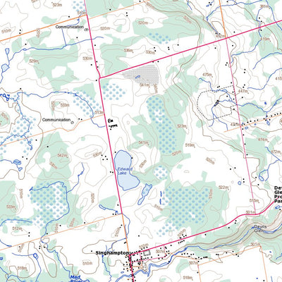 Natural Resources Canada Collingwood, ON (041A08 Toporama) digital map