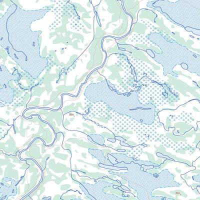 Natural Resources Canada Comeault Creek, MB (054B16 Toporama) digital map