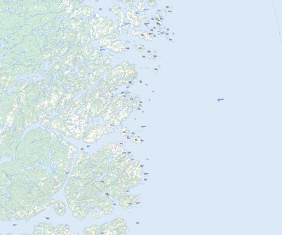 Natural Resources Canada Comfort Bight, NL (003E04 Toporama) digital map