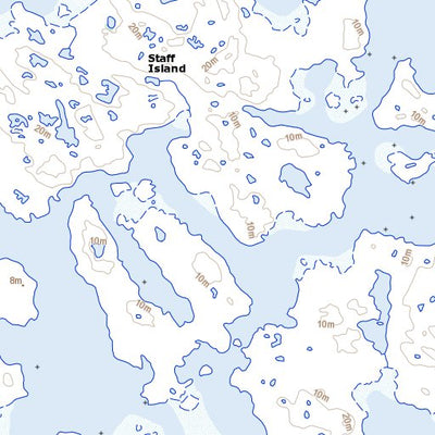 Natural Resources Canada Commodore Island, NU (034L15 Toporama) digital map