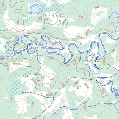 Natural Resources Canada Conklin, AB (073M11 Toporama) digital map