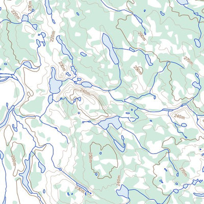 Natural Resources Canada Conrod Lake, NU (076A16 Toporama) digital map