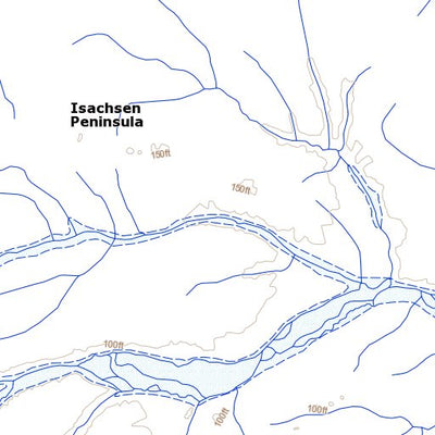 Natural Resources Canada Contact River, NU (069G04 Toporama) digital map
