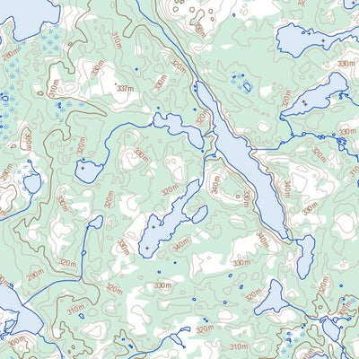 Natural Resources Canada Conway Lake, NT (075E06 Toporama) digital map