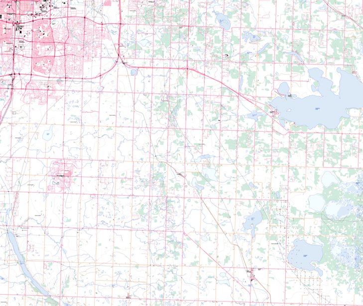 Cooking Lake, AB (083H06 Toporama) Map by Natural Resources Canada ...
