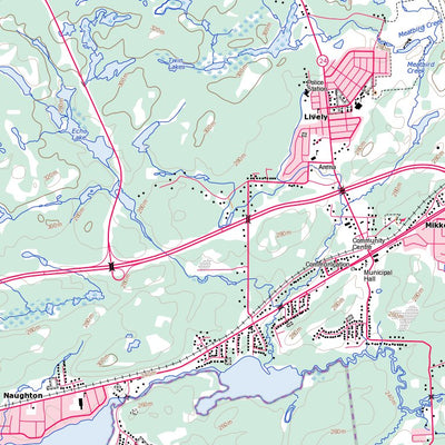 Natural Resources Canada Copper Cliff, ON (041I06 Toporama) digital map