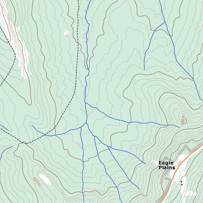 Natural Resources Canada Corbett Hill, YT (116I07 Toporama) digital map