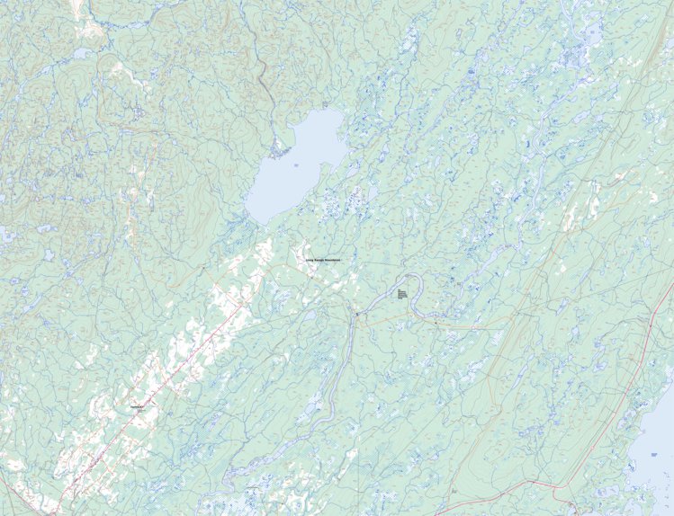 Cormack, NL (012H06 Toporama) Map by Natural Resources Canada | Avenza Maps