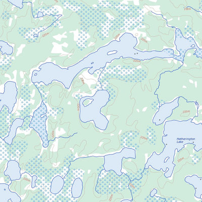 Natural Resources Canada Cotton Lake, MB (063P02 Toporama) digital map