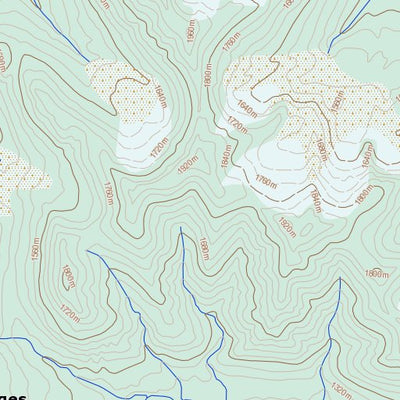 Natural Resources Canada Cottonwood Lakes, YT (115A05 Toporama) digital map