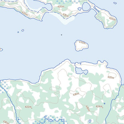 Natural Resources Canada Courageous Lake, NT (076D03 Toporama) digital map