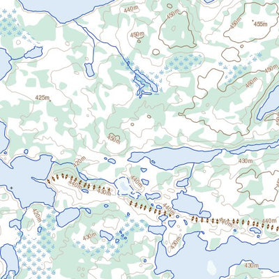 Natural Resources Canada Courageous Lake, NT (076D03 Toporama) digital map