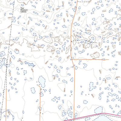 Natural Resources Canada Courval (072J01 Toporama) digital map