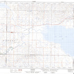 Natural Resources Canada Courval, SK (072J01 CanMatrix) digital map