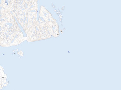 Natural Resources Canada Coutts Lindsay Island, NU (057E04 Toporama) digital map