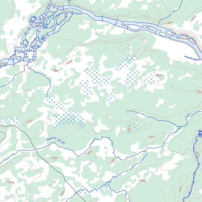 Natural Resources Canada Couture Lake, MB (053M16 Toporama) digital map