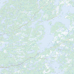 Natural Resources Canada Coventry Lake (075G01 Toporama) digital map