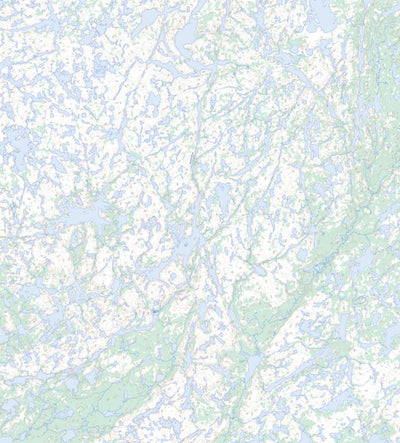 Natural Resources Canada Cowan Lake, NT (085O06 Toporama) digital map