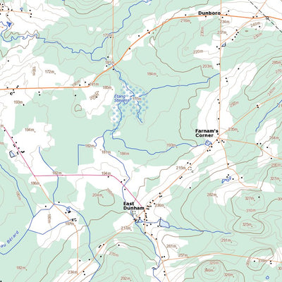 Natural Resources Canada Cowansville, QC (031H02 Toporama) digital map