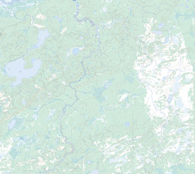 Natural Resources Canada Cowper Lake, AB (073M16 Toporama) digital map