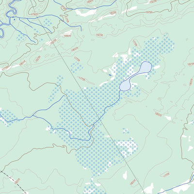 Natural Resources Canada Cowper Lake, AB (073M16 Toporama) digital map