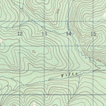 Natural Resources Canada Crag Mountain, YT (115N15 CanMatrix) digital map