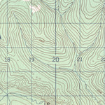 Natural Resources Canada Crag Mountain, YT (115N15 CanMatrix) digital map