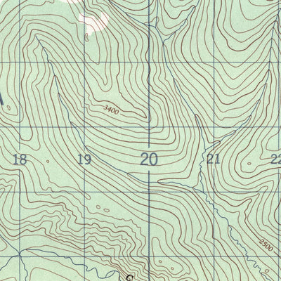 Natural Resources Canada Crag Mountain, YT (115N15 CanMatrix) digital map