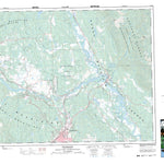 Natural Resources Canada Cranbrook, BC (082G12 CanMatrix) digital map
