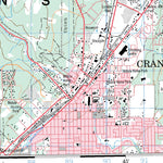 Natural Resources Canada Cranbrook, BC (082G12 CanMatrix) digital map